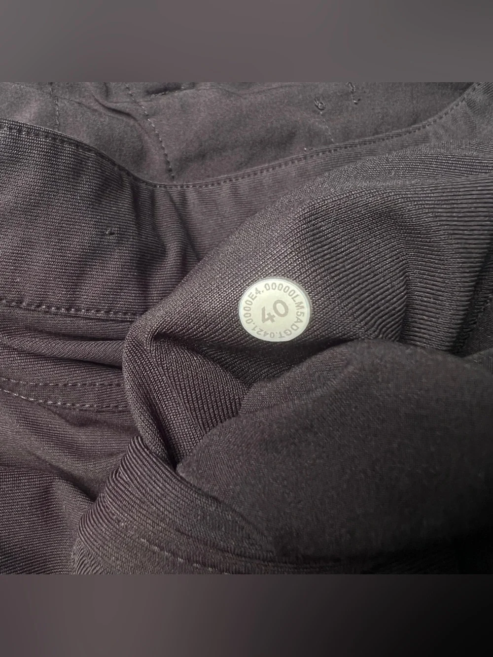Lululemon ABC Classic Fit Warpstreme Pants Men’s 40 Black Tall 35”